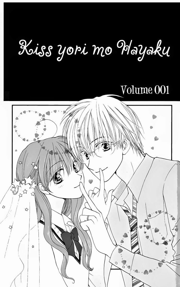 Faster than a kiss - Kiss Yori mo Hayaku: Chapter 0