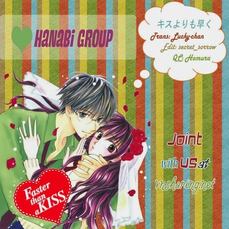 Faster than a kiss - Kiss Yori mo Hayaku: Chapter 1