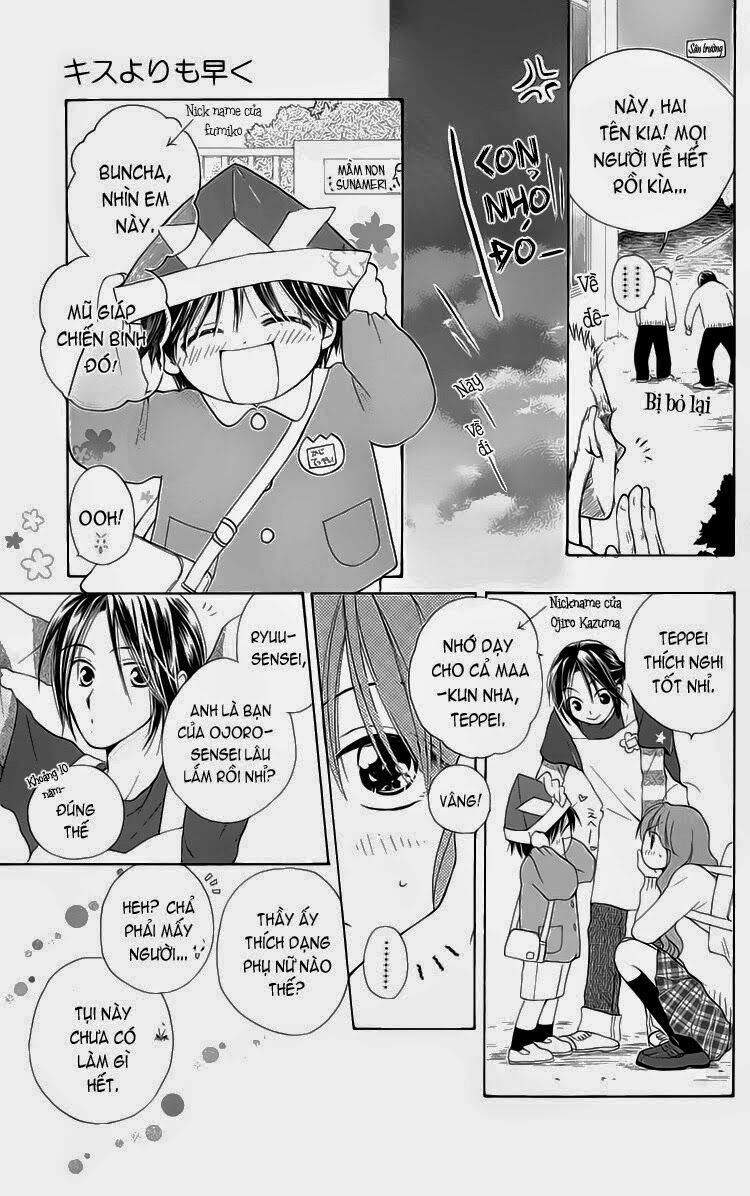 Faster than a kiss - Kiss Yori mo Hayaku: Chapter 1