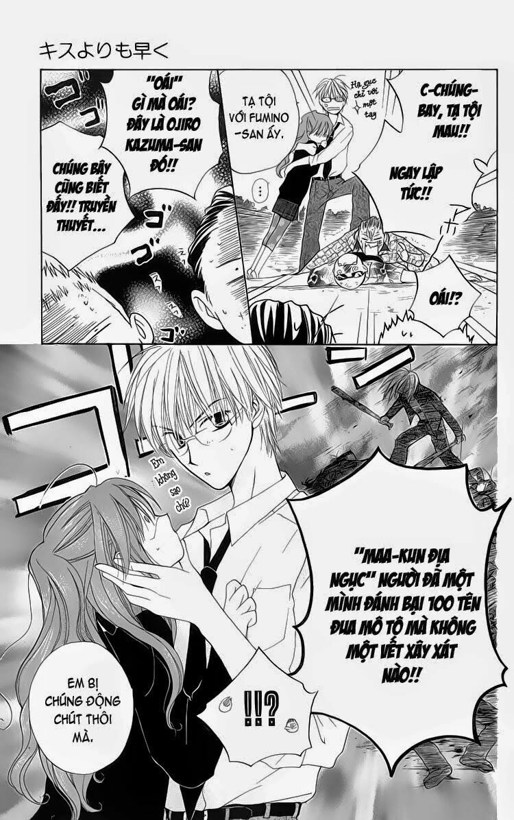 Faster than a kiss - Kiss Yori mo Hayaku: Chapter 1
