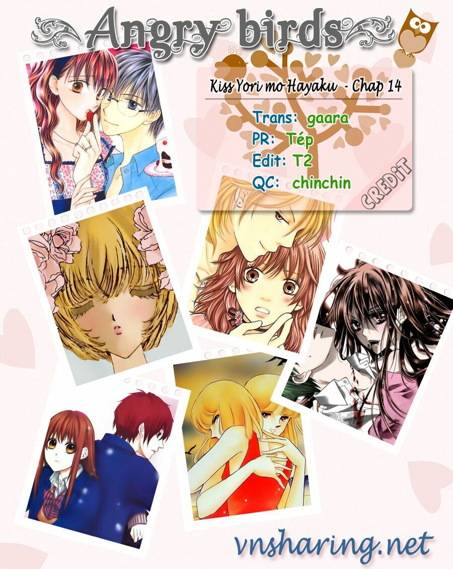 Faster than a kiss - Kiss Yori mo Hayaku: Chapter 14
