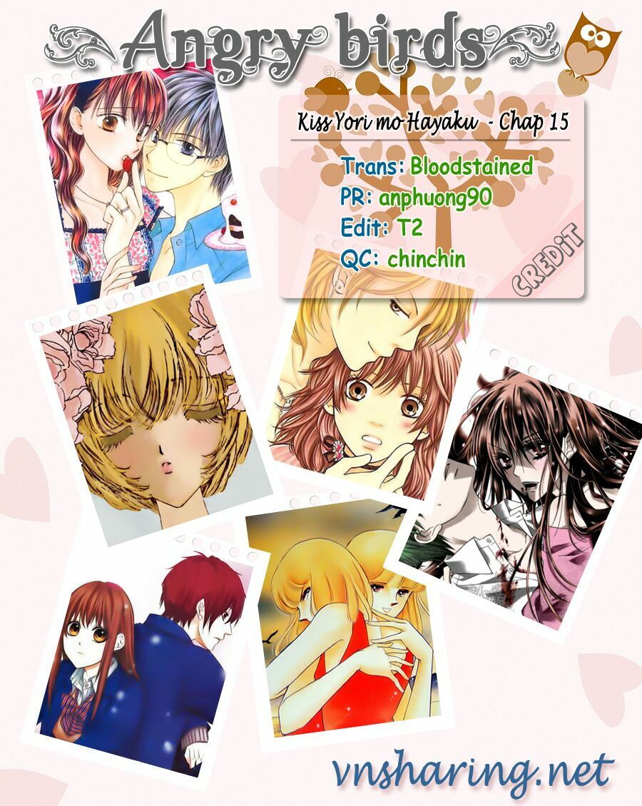 Faster than a kiss - Kiss Yori mo Hayaku: Chapter 15