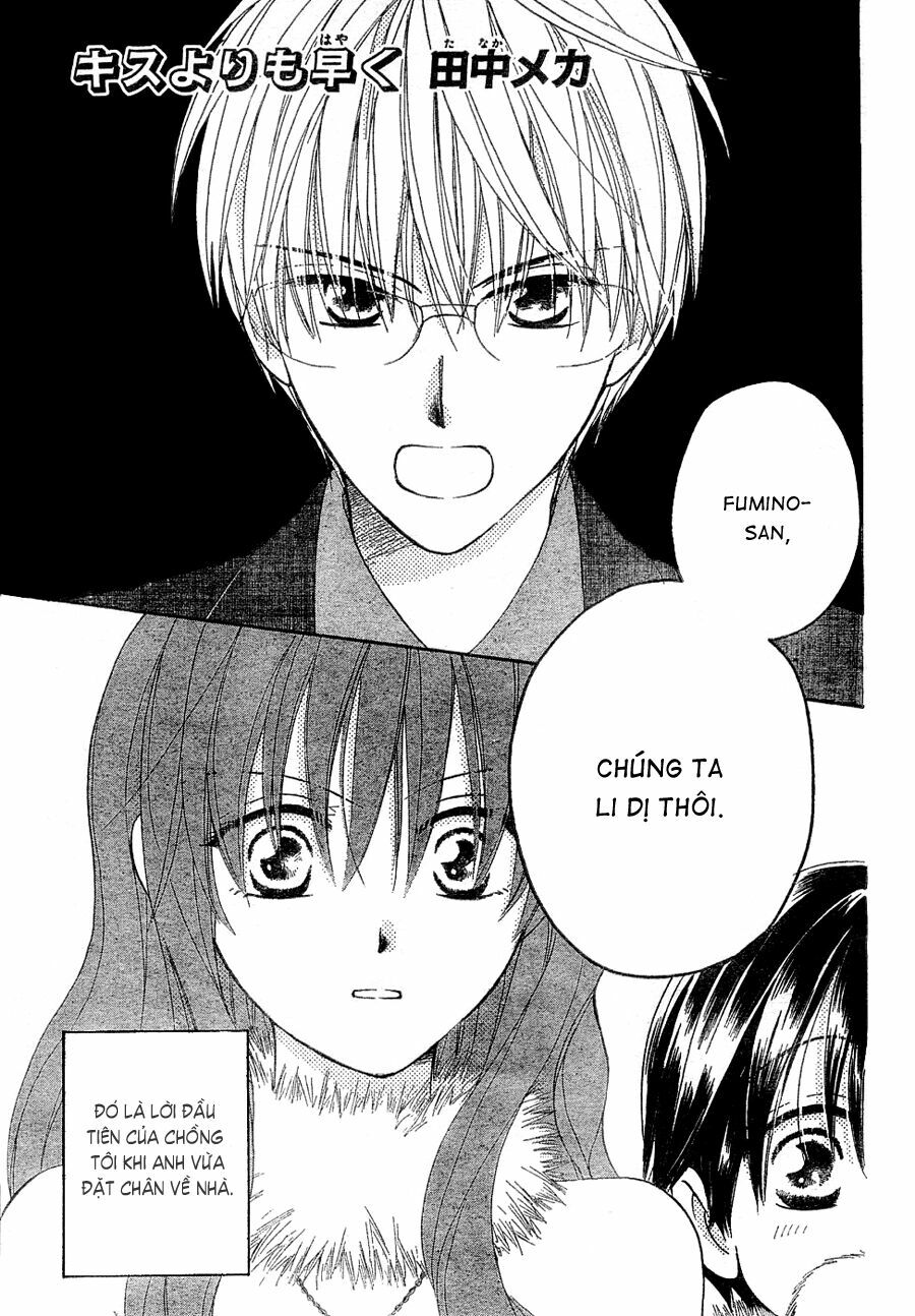 Faster than a kiss - Kiss Yori mo Hayaku: Chapter 15