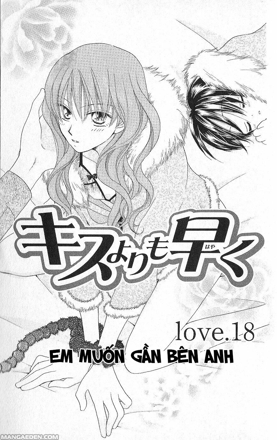 Faster than a kiss - Kiss Yori mo Hayaku: Chapter 18