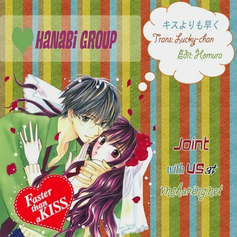 Faster than a kiss - Kiss Yori mo Hayaku: Chapter 2