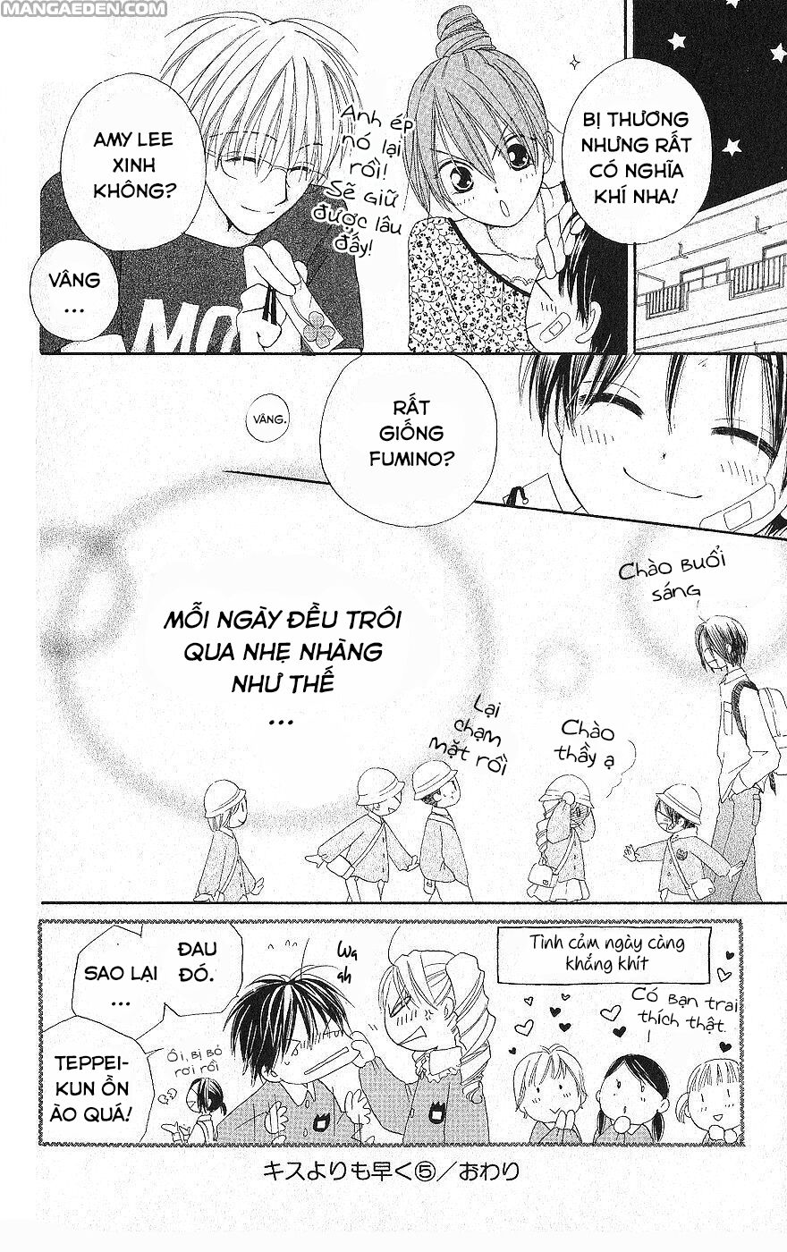 Faster than a kiss - Kiss Yori mo Hayaku: Chapter 22.5