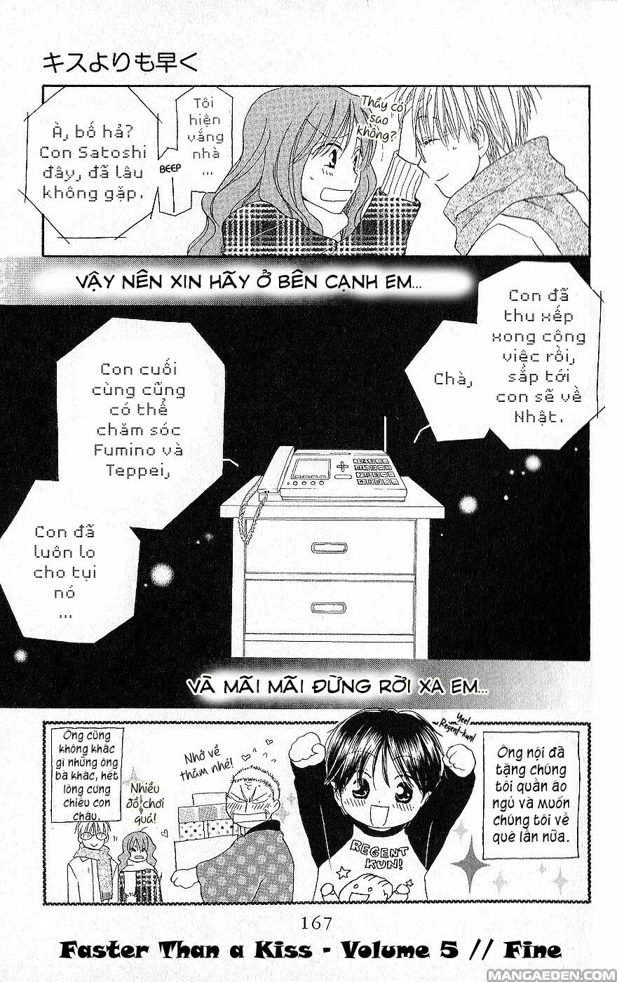 Faster than a kiss - Kiss Yori mo Hayaku: Chapter 22
