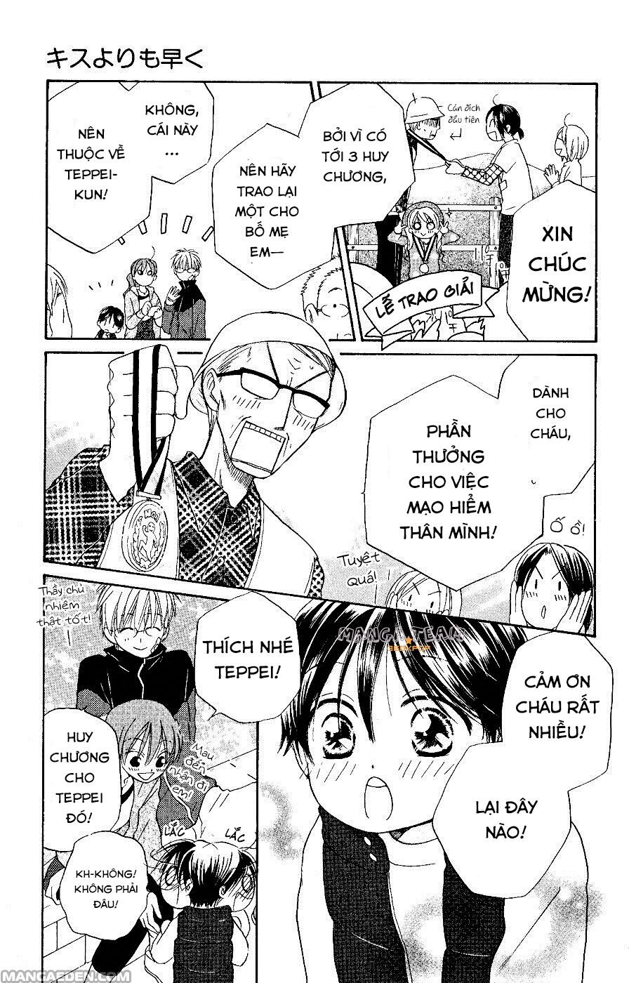 Faster than a kiss - Kiss Yori mo Hayaku: Chapter 28