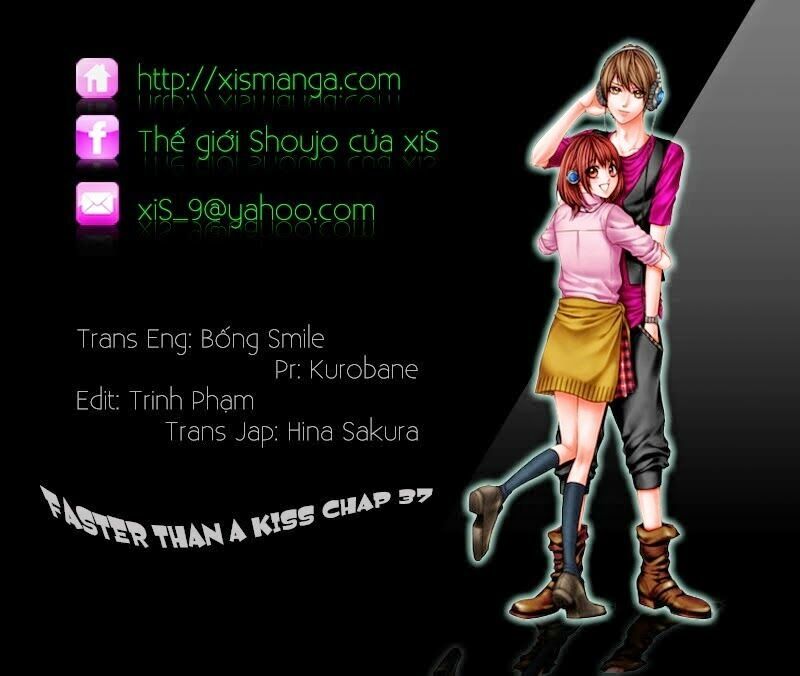 Faster than a kiss - Kiss Yori mo Hayaku: Chapter 37