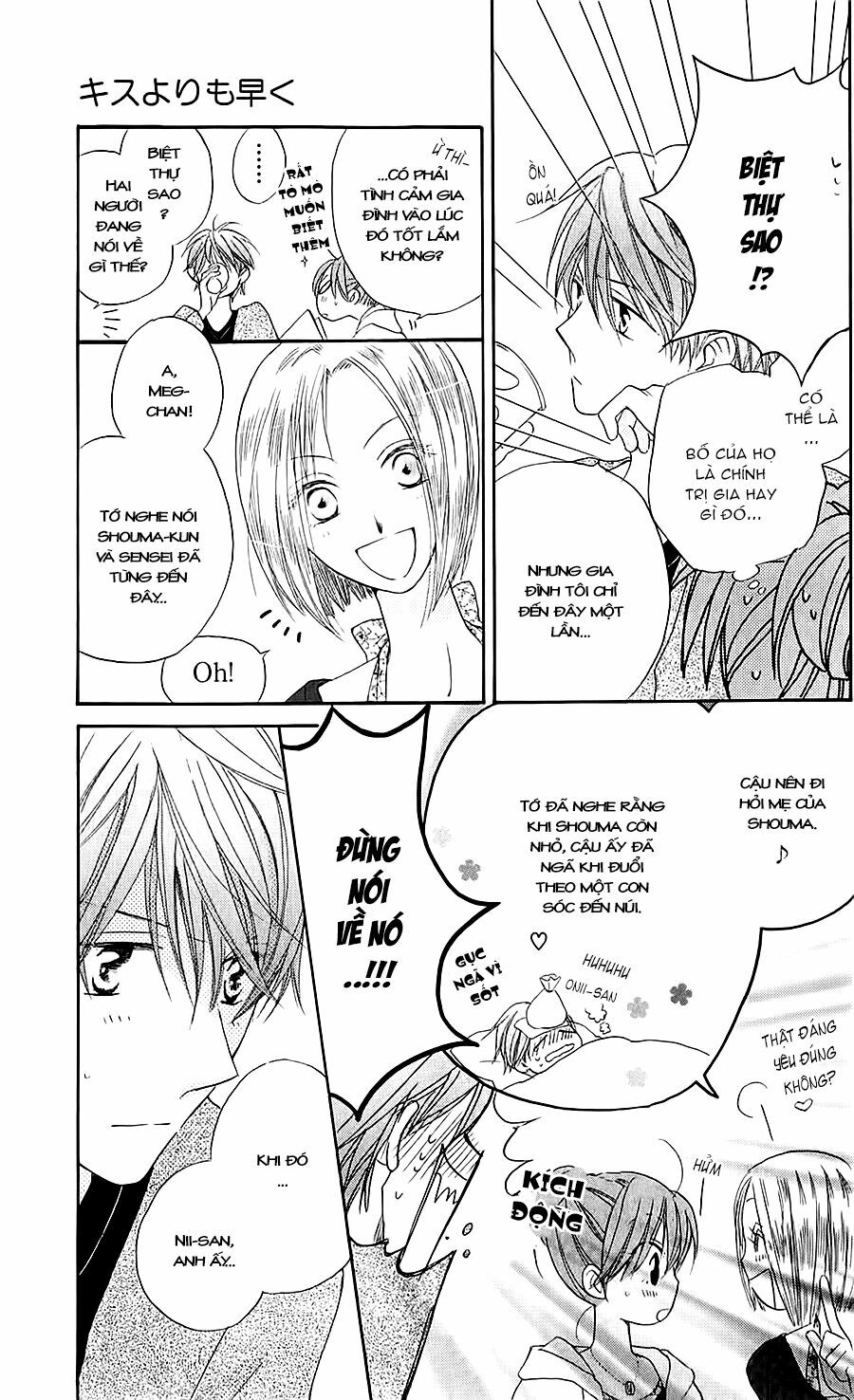 Faster than a kiss - Kiss Yori mo Hayaku: Chapter 39