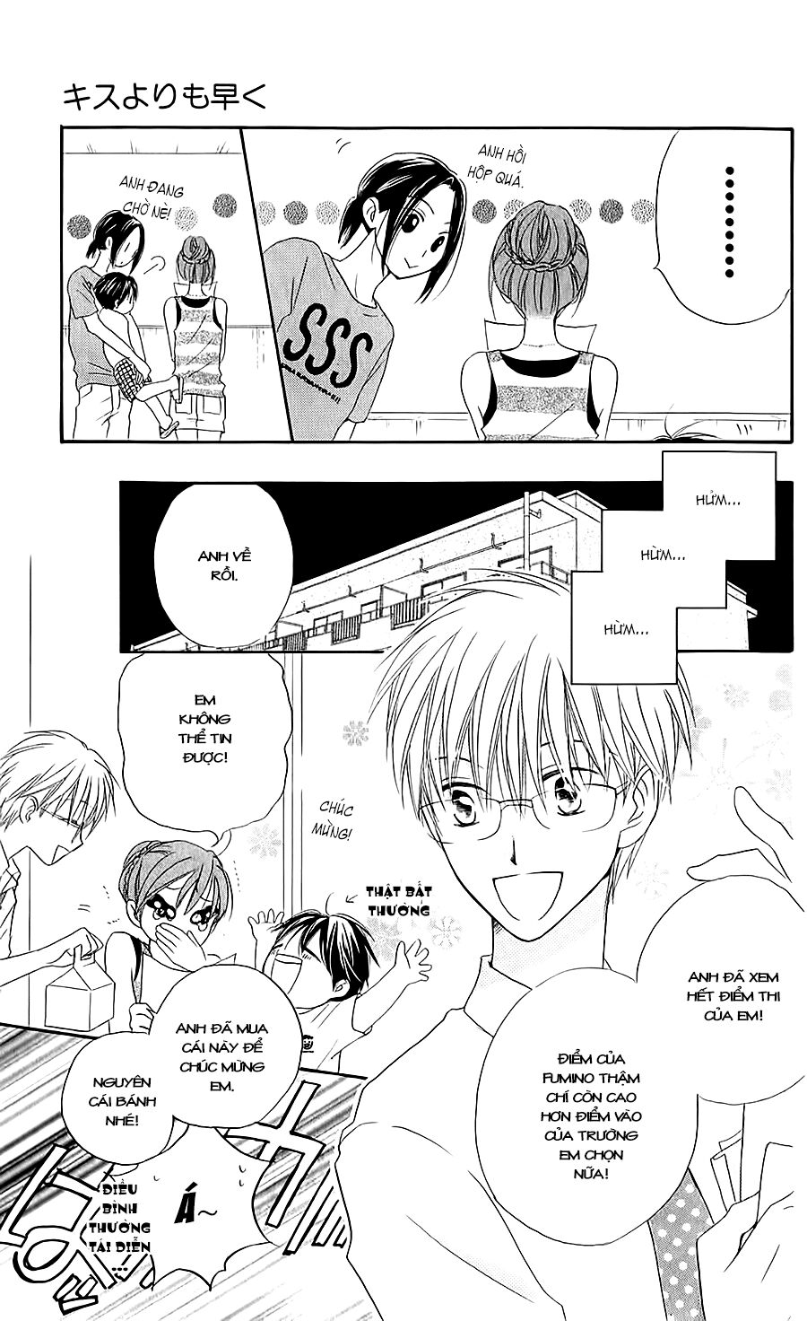 Faster than a kiss - Kiss Yori mo Hayaku: Chapter 41