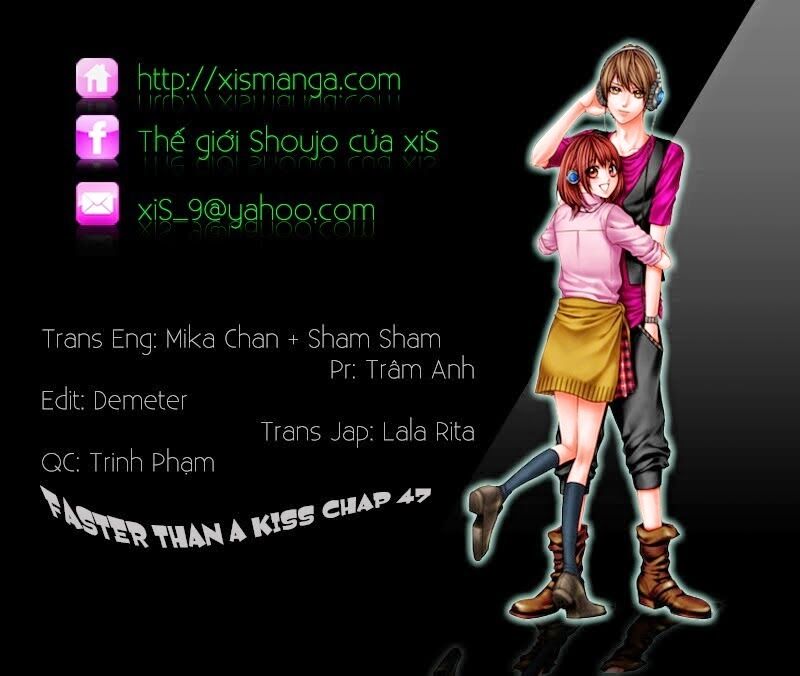 Faster than a kiss - Kiss Yori mo Hayaku: Chapter 47
