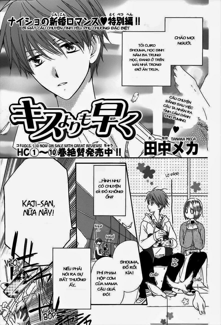 Faster than a kiss - Kiss Yori mo Hayaku: Chapter 55.5