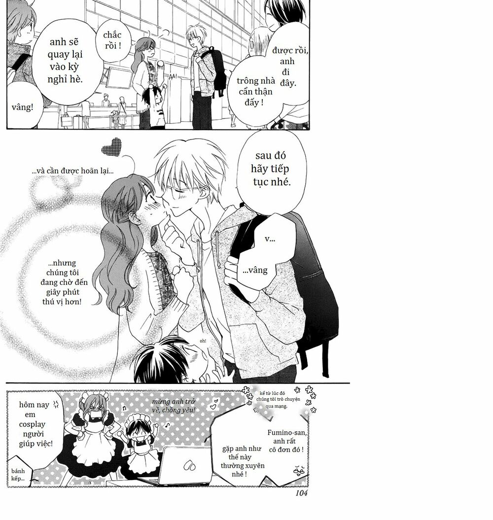 Faster than a kiss - Kiss Yori mo Hayaku: Chapter 57.7