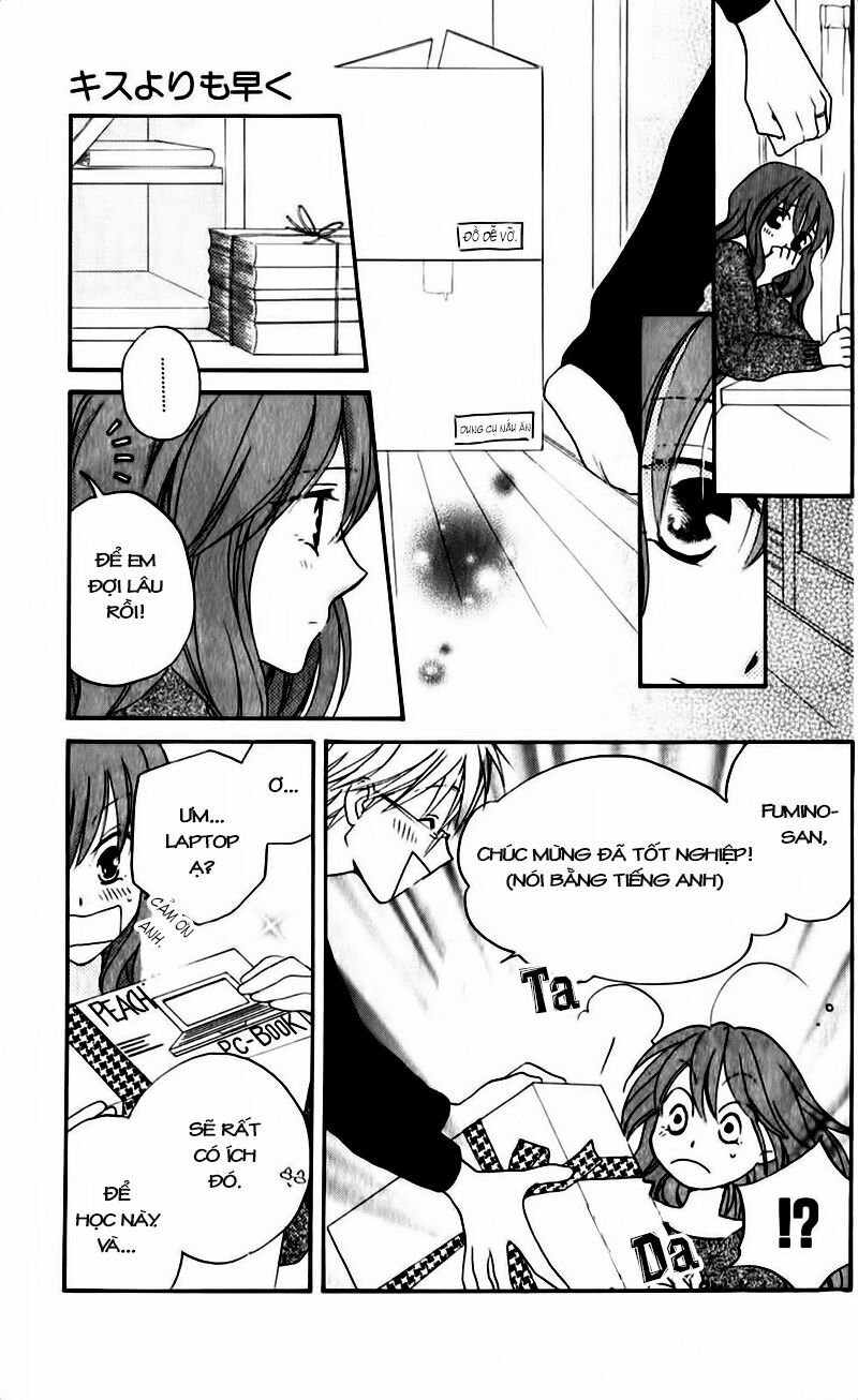 Faster than a kiss - Kiss Yori mo Hayaku: Chapter 57