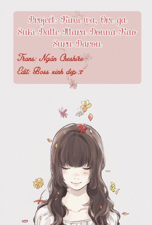 Kimi Wa Ore Ga Suki Datte Ittara Donna Kao Suru Darou: Chapter 2
