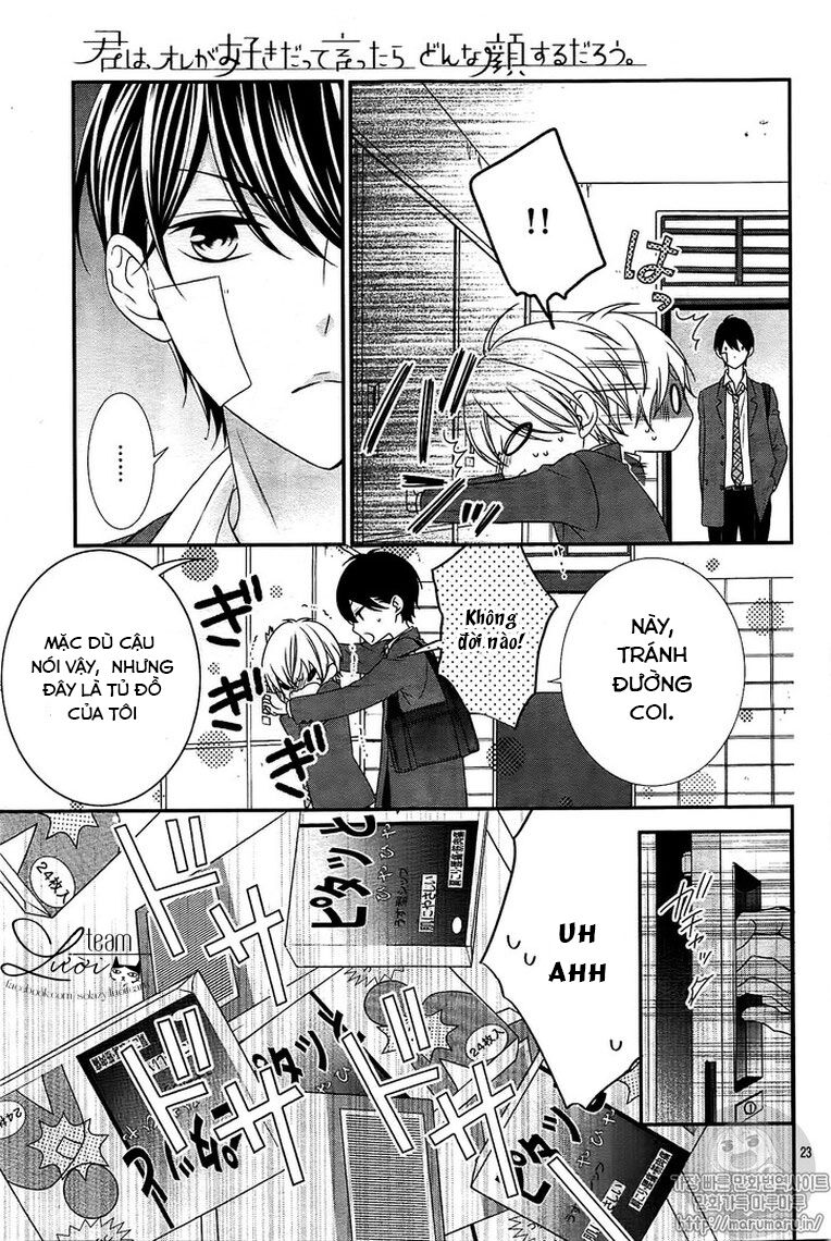 Kimi Wa Ore Ga Suki Datte Ittara Donna Kao Suru Darou: Chapter 3