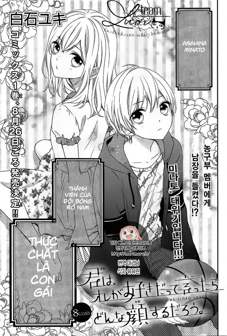 Kimi Wa Ore Ga Suki Datte Ittara Donna Kao Suru Darou: Chapter 8