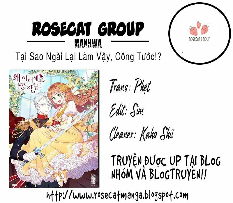 Công Tước, Loạn Vừa Thôi!: Chapter 5