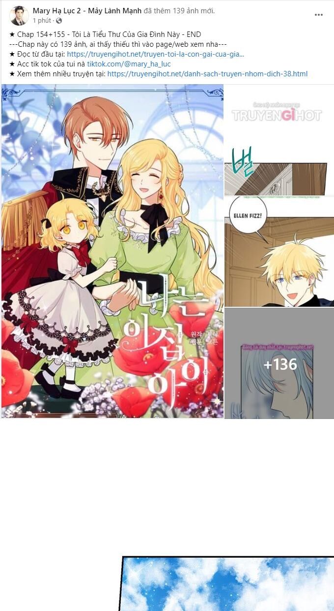 Tôi Là Con Gái Của Gia Đình Này!: Chapter 150.5