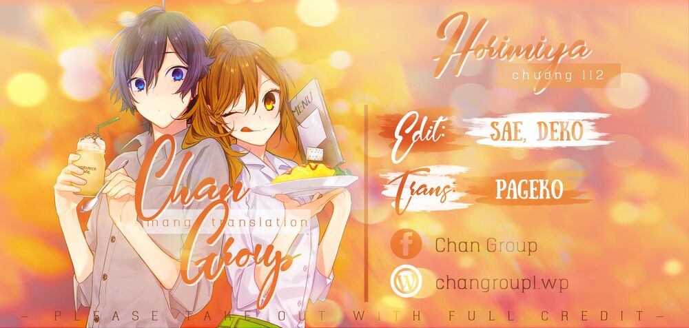 Horimiya: Chapter 112