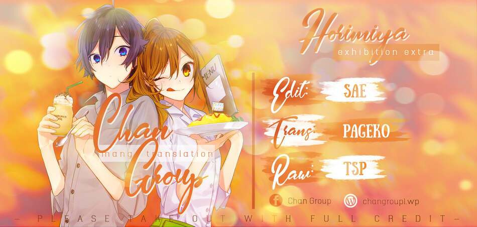Horimiya: Chapter 122.7: Exhibition Extra