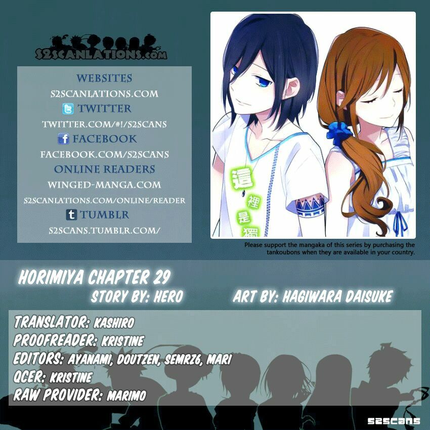 Horimiya: Chapter 29