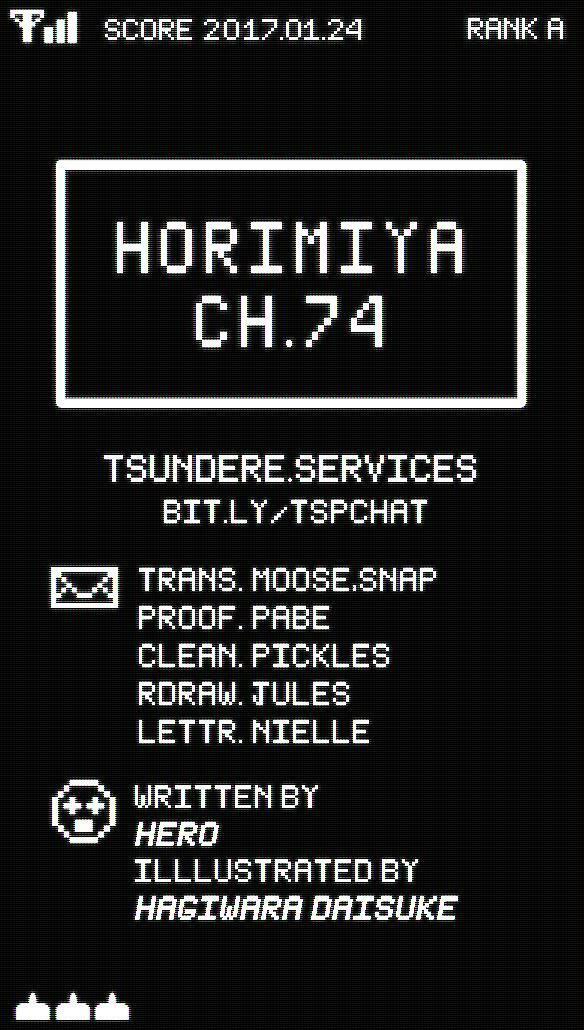 Horimiya: Chapter 74