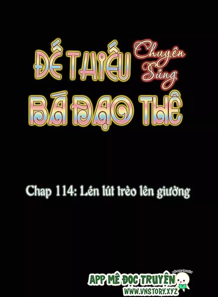 Đế Thiếu Chuyên Sủng Hắc Đạo Thê: Chapter 114: Lén lút trèo lên giường