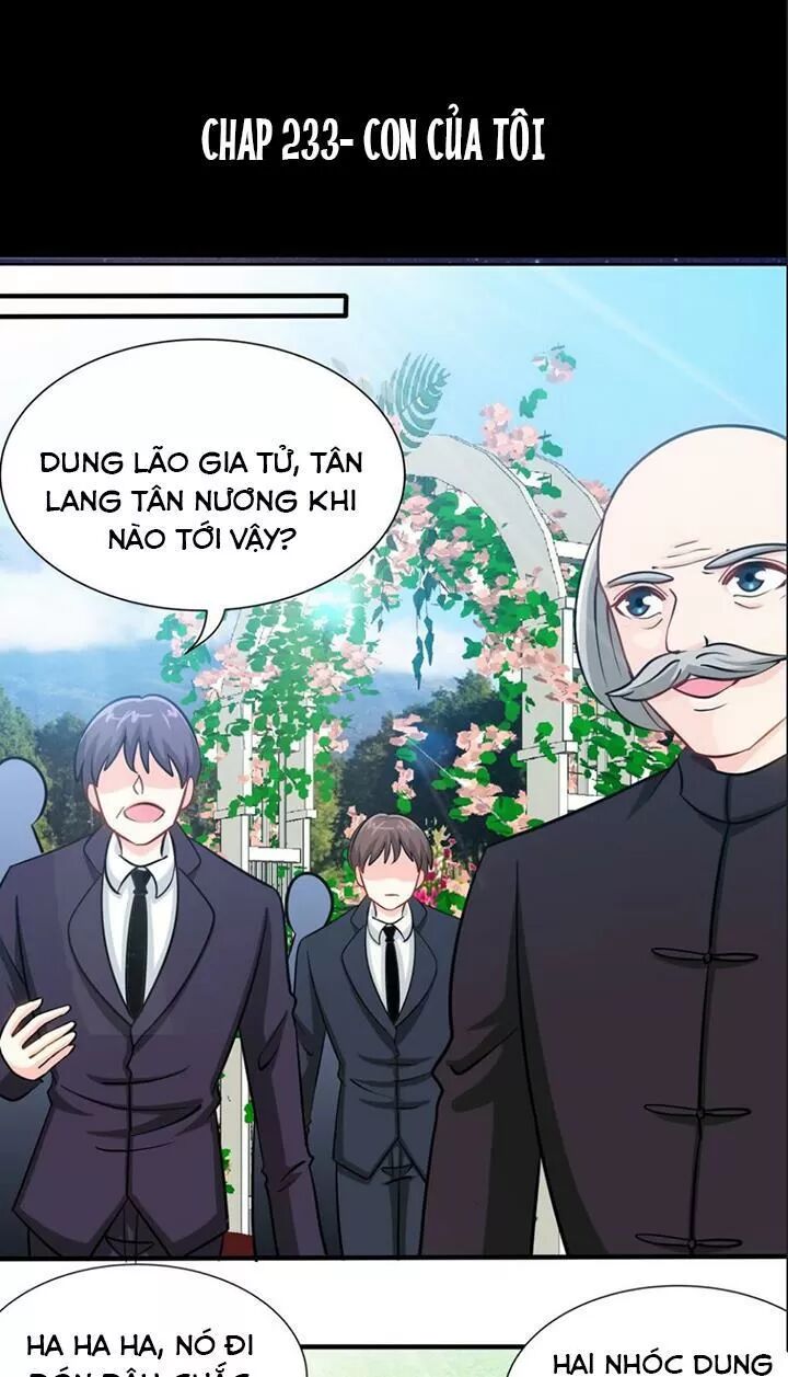 Đế Thiếu Chuyên Sủng Hắc Đạo Thê: Chapter 233: Con của tôi
