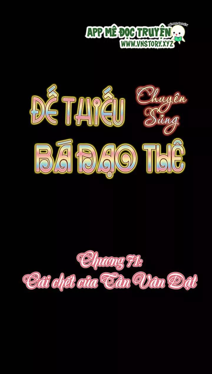 Đế Thiếu Chuyên Sủng Hắc Đạo Thê: Chapter 71: Cái chết của Tần Vân Dật