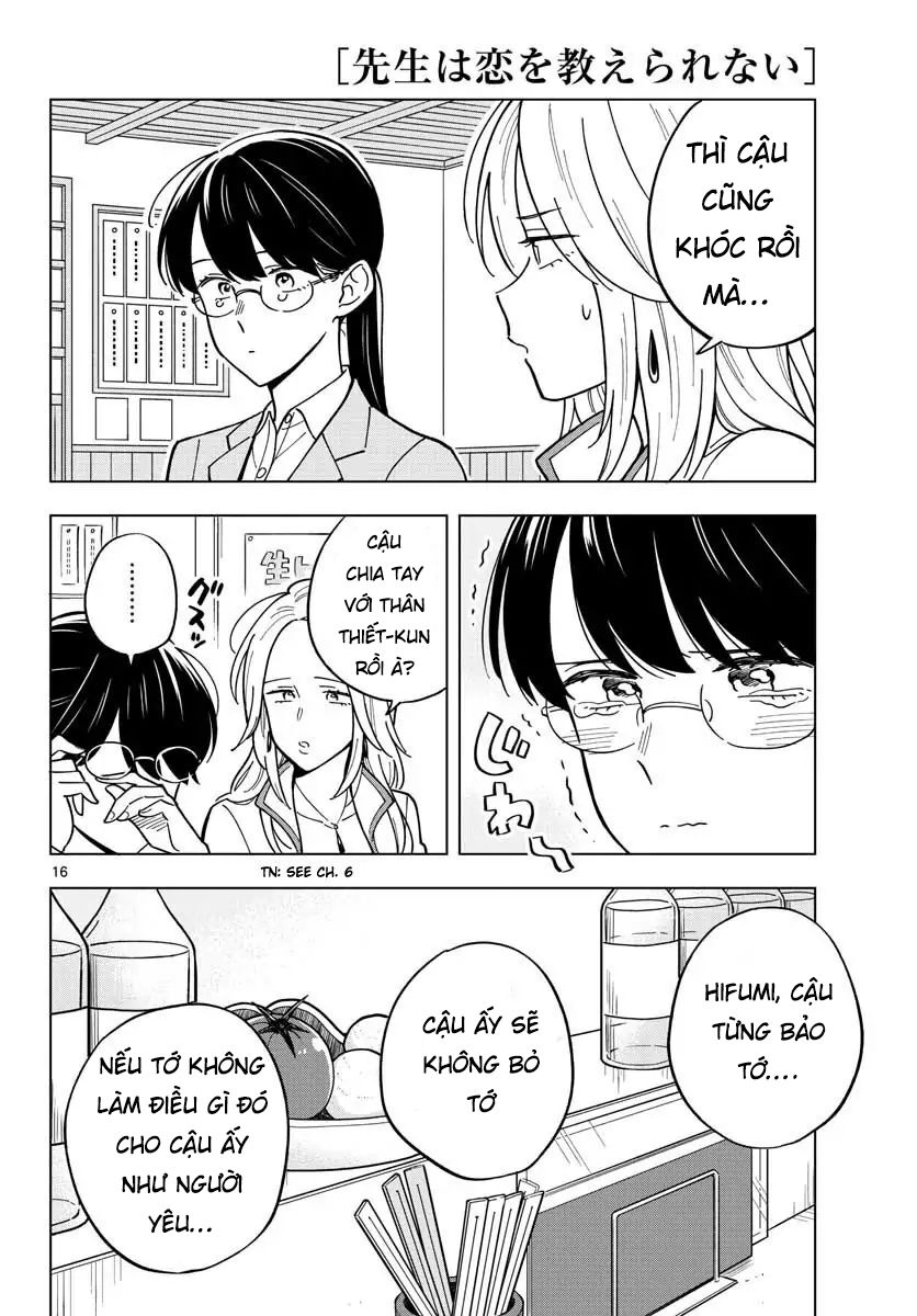 Sensei Wa Koi o Oshie Rarenai: Chapter 30