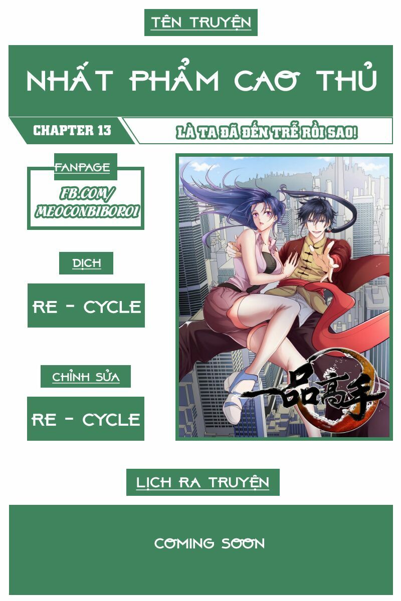 Nhất Phẩm Cao Thủ: Chapter 13