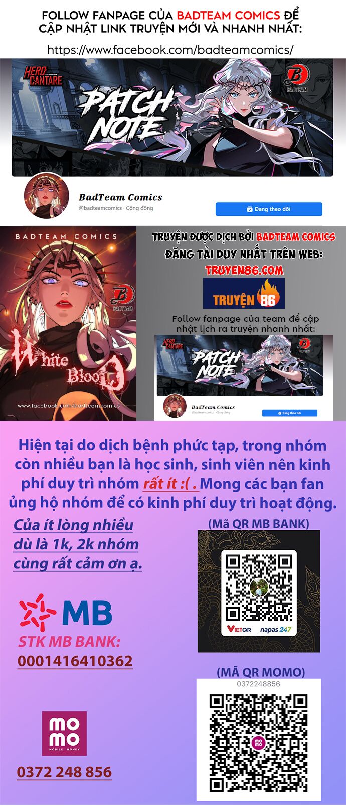 Máu trắng: Chapter 73