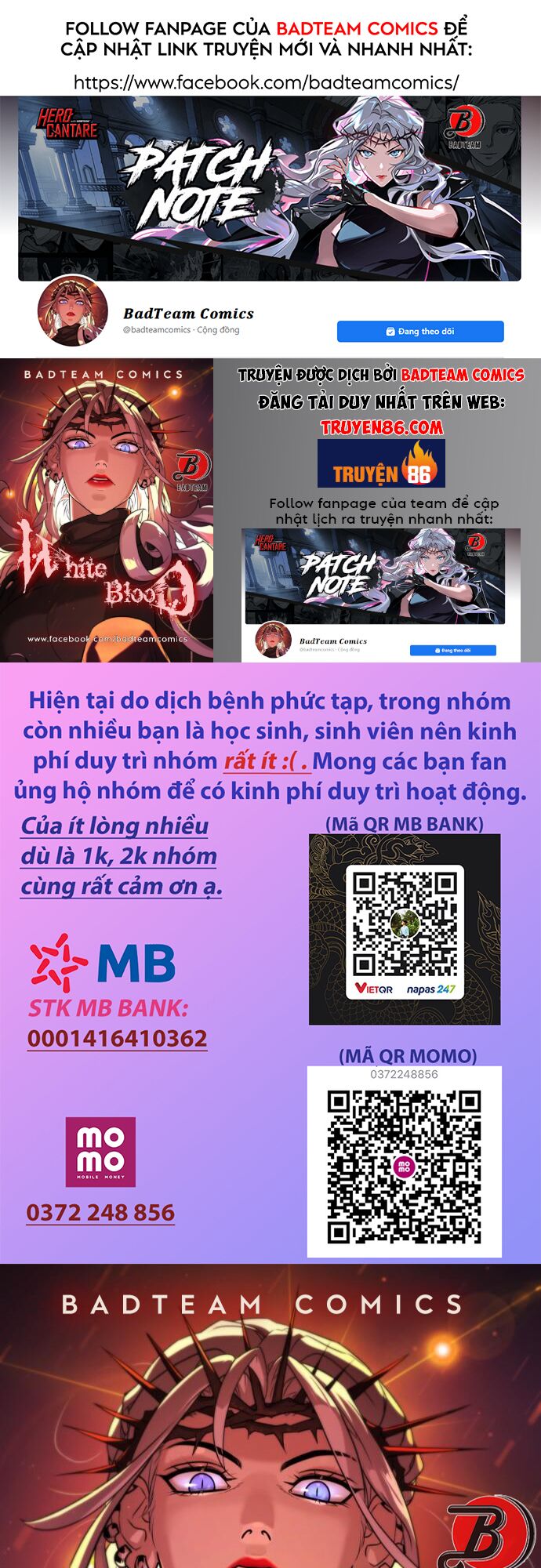 Máu trắng: Chapter 78.5