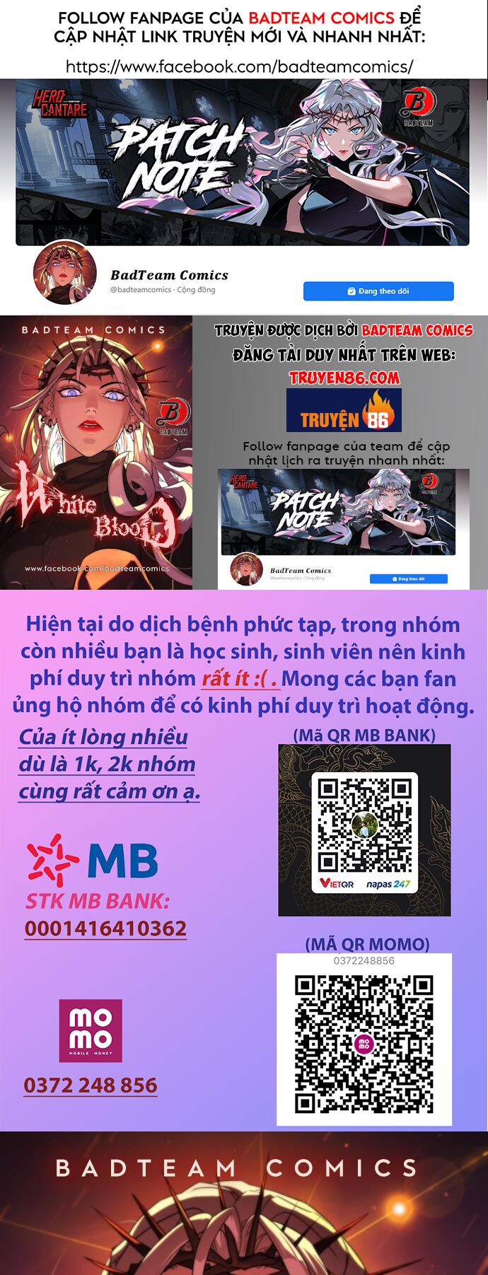 Máu trắng: Chapter 79.5