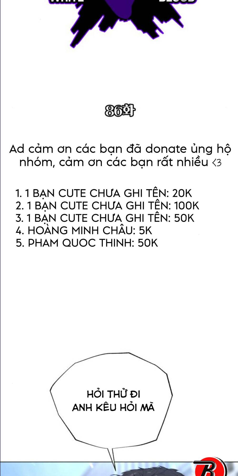 Máu trắng: Chapter 86