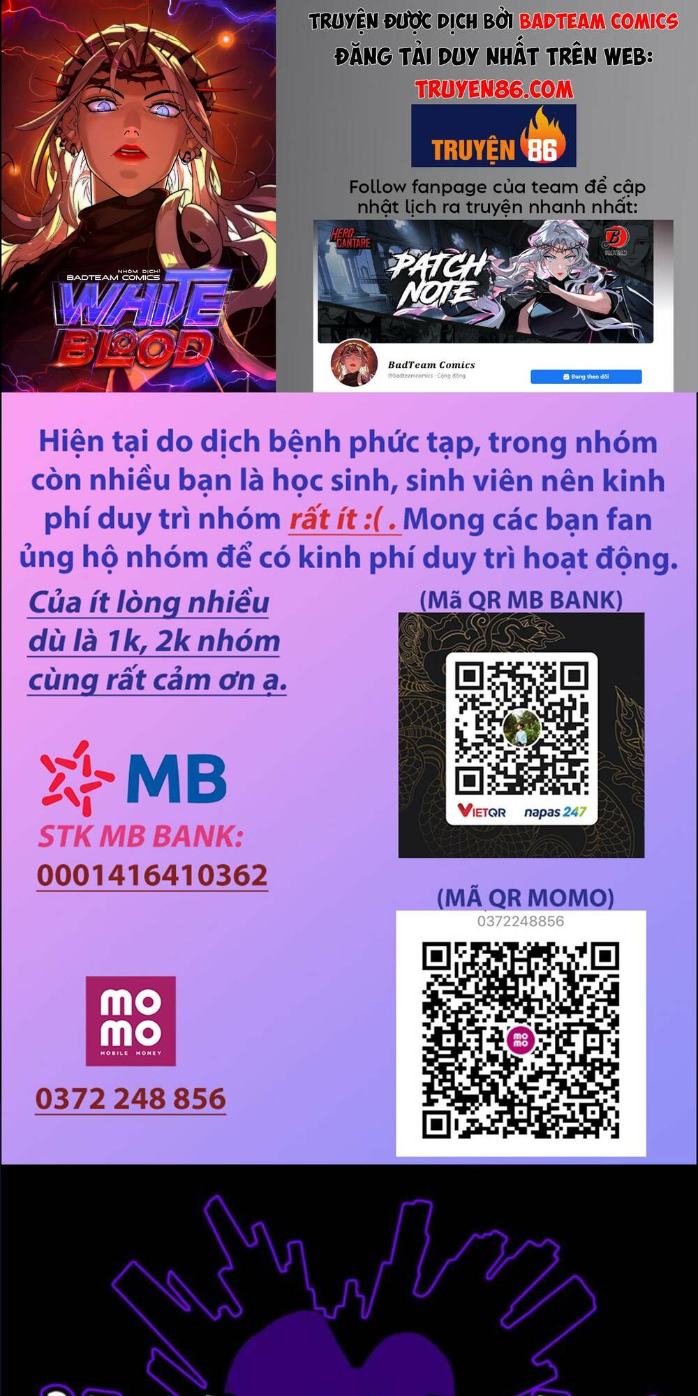 Máu trắng: Chapter 87