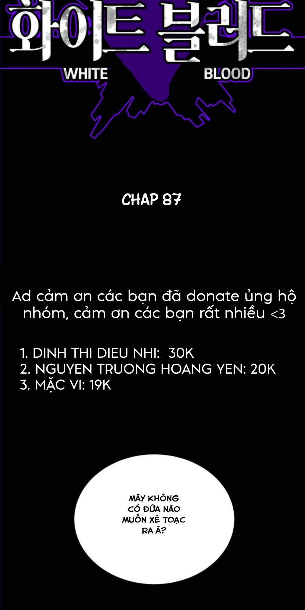 Máu trắng: Chapter 87