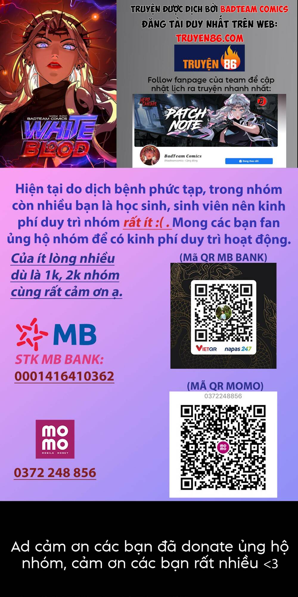 Máu trắng: Chapter 88.5