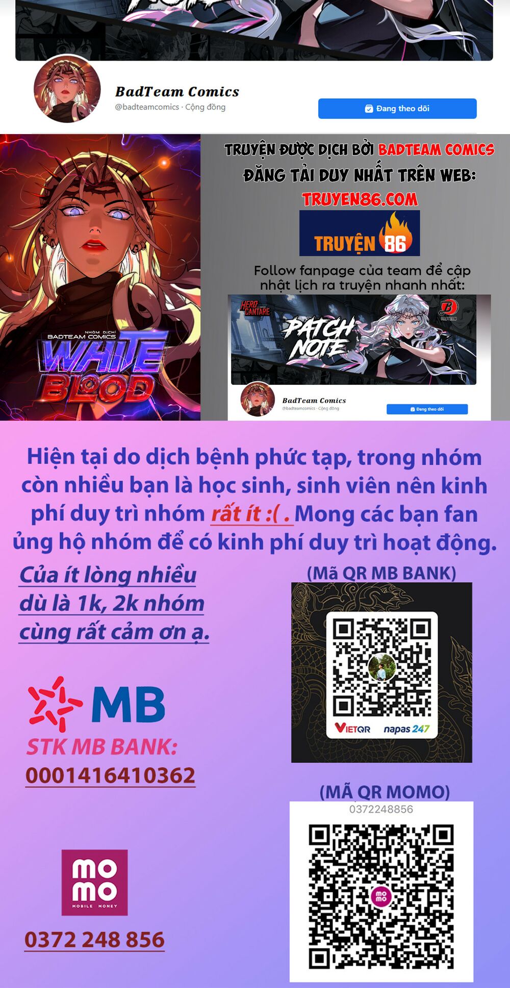 Máu trắng: Chapter 88.5