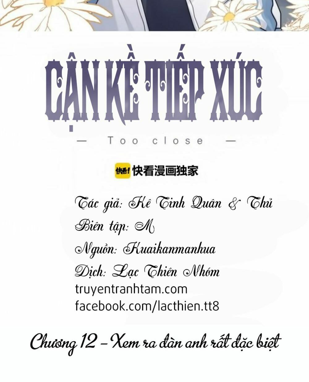 Cận Kề Tiếp Xúc: Chapter 12