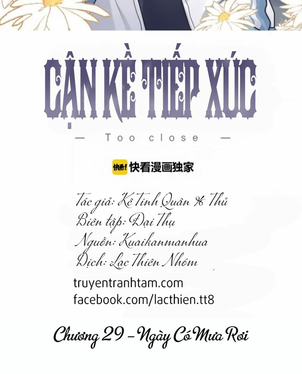 Cận Kề Tiếp Xúc: Chapter 29