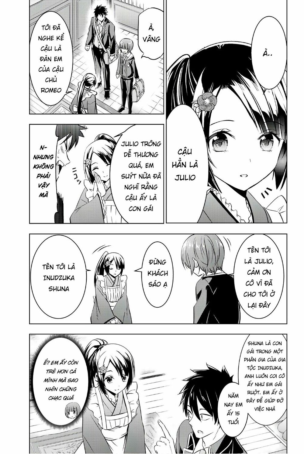 Kishuku Gakkou No Juliet: Chapter 49