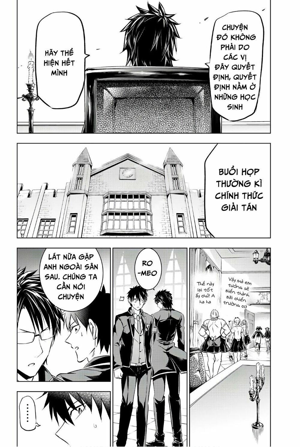 Kishuku Gakkou No Juliet: Chapter 62