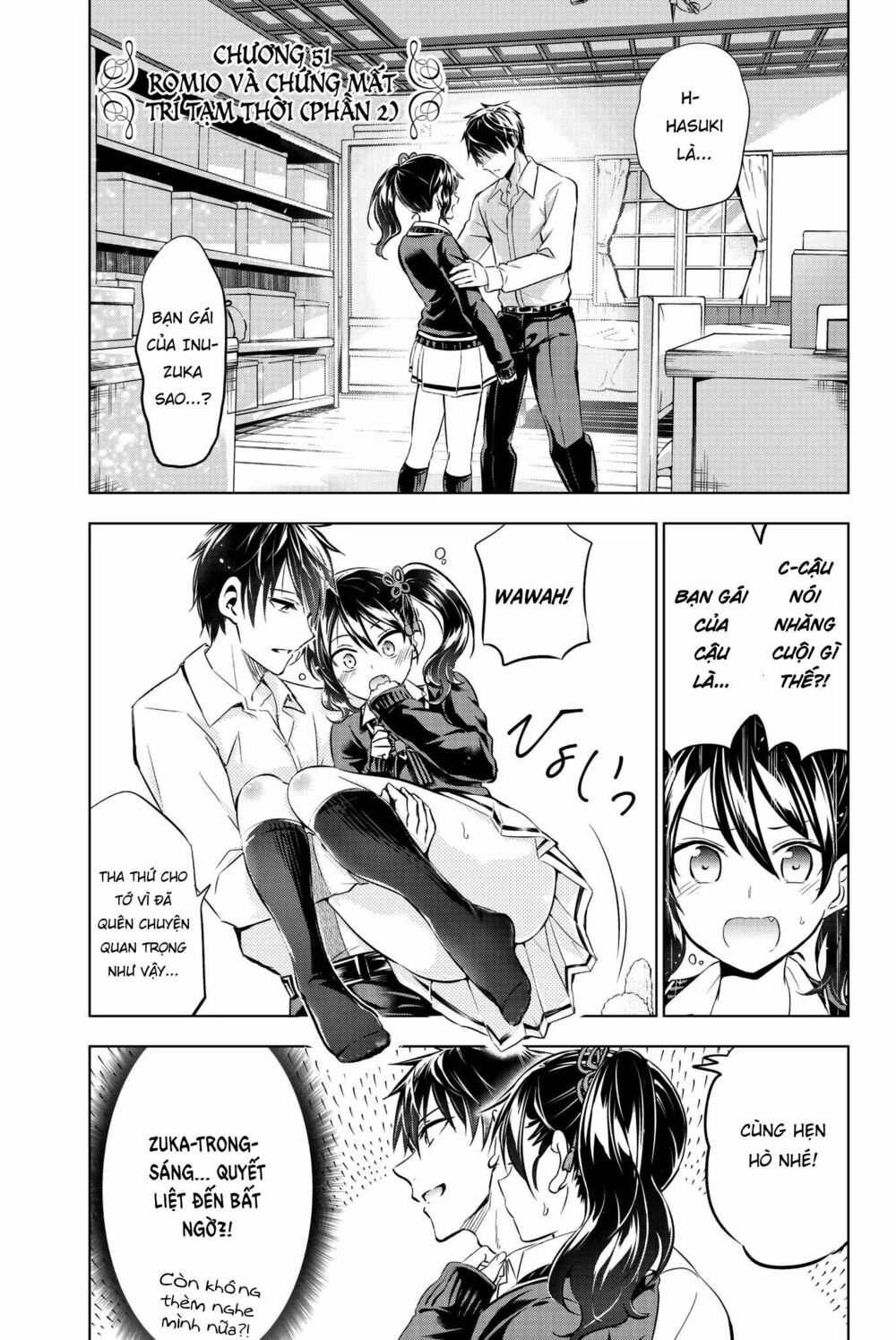 Kishuku Gakkou No Juliet: Chapter 76