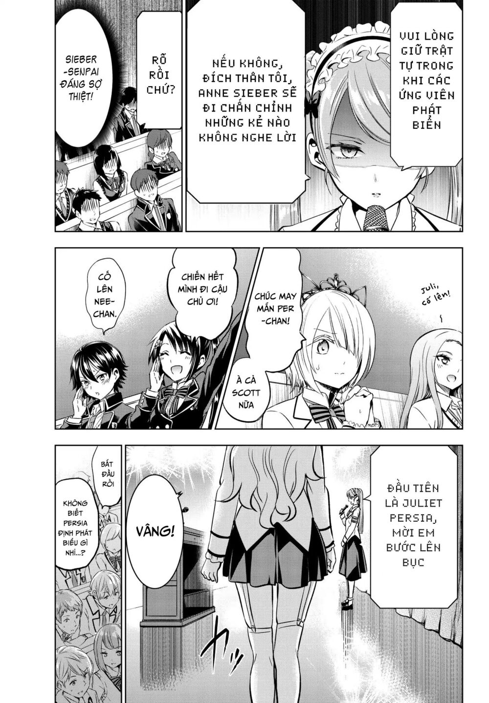 Kishuku Gakkou No Juliet: Chapter 80
