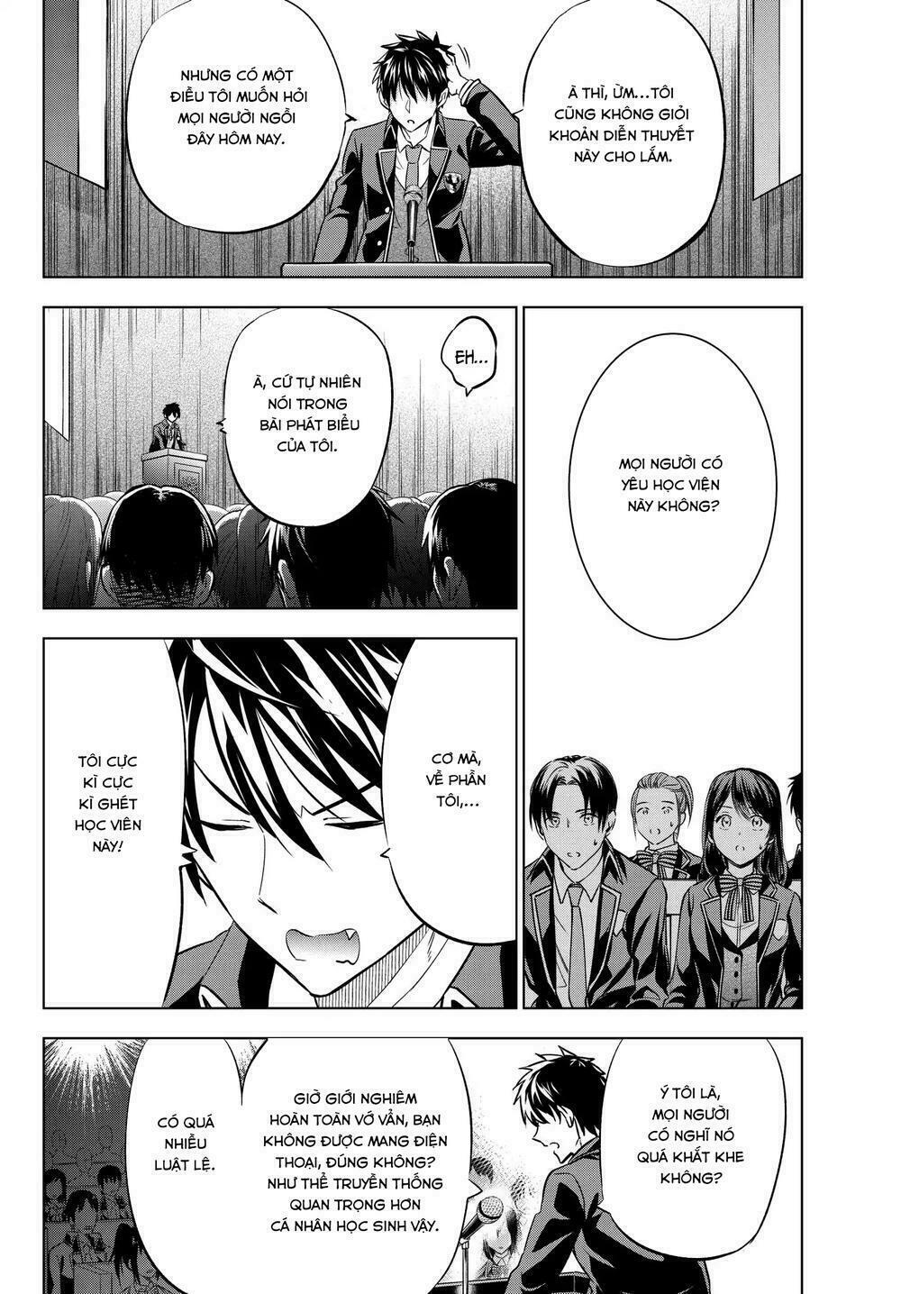 Kishuku Gakkou No Juliet: Chapter 81