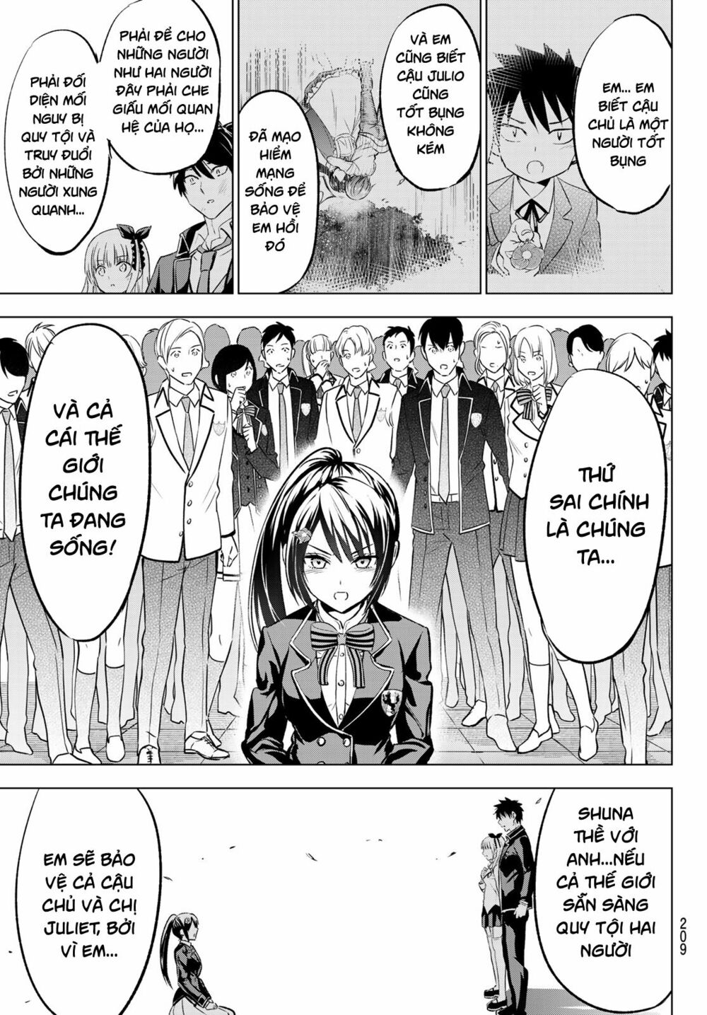 Kishuku Gakkou No Juliet: Chapter 89