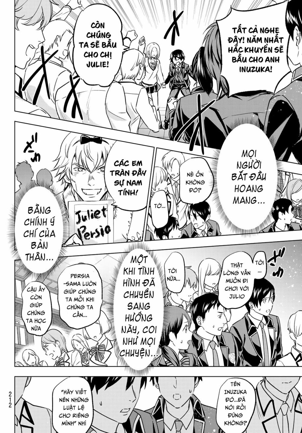 Kishuku Gakkou No Juliet: Chapter 89